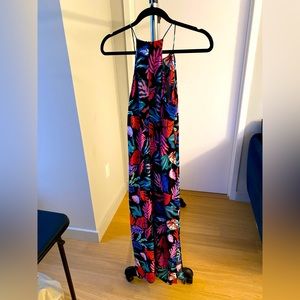 Hush tropical print dress.